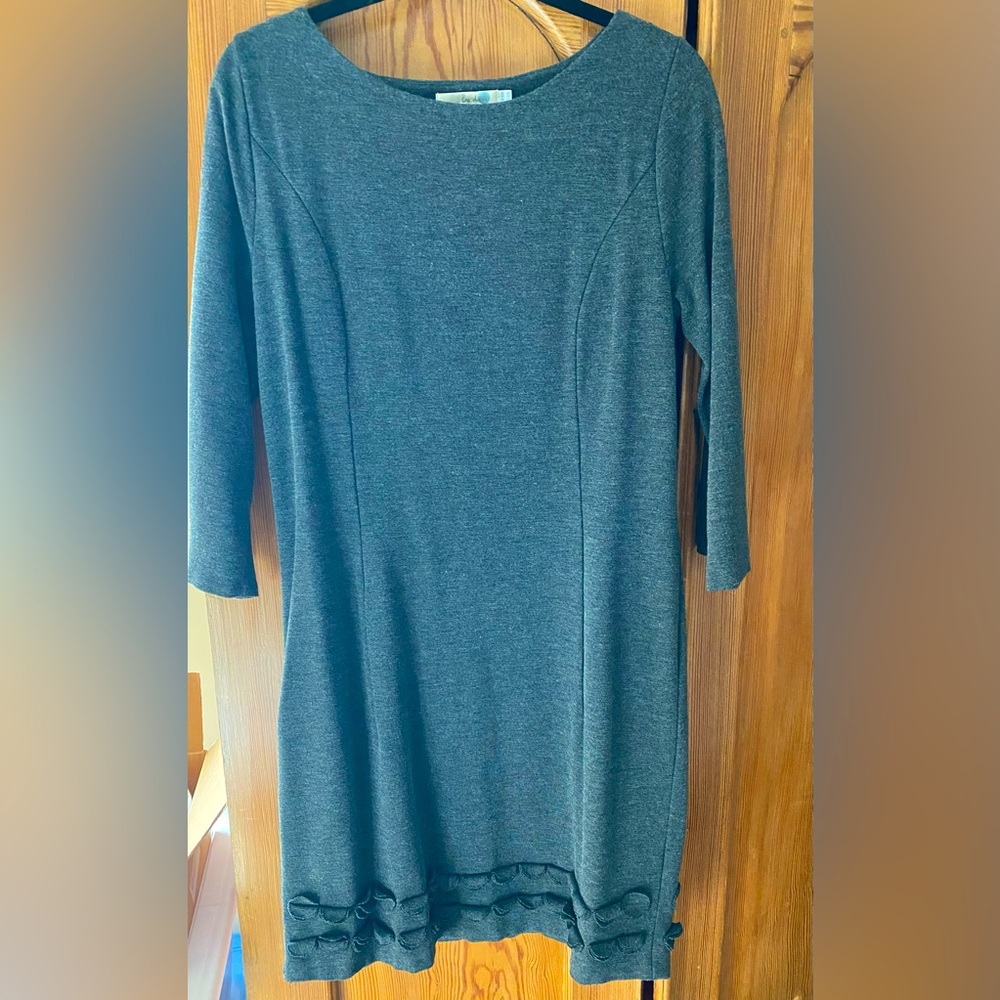 EUC Boden Cotton Dress Gray size 10R